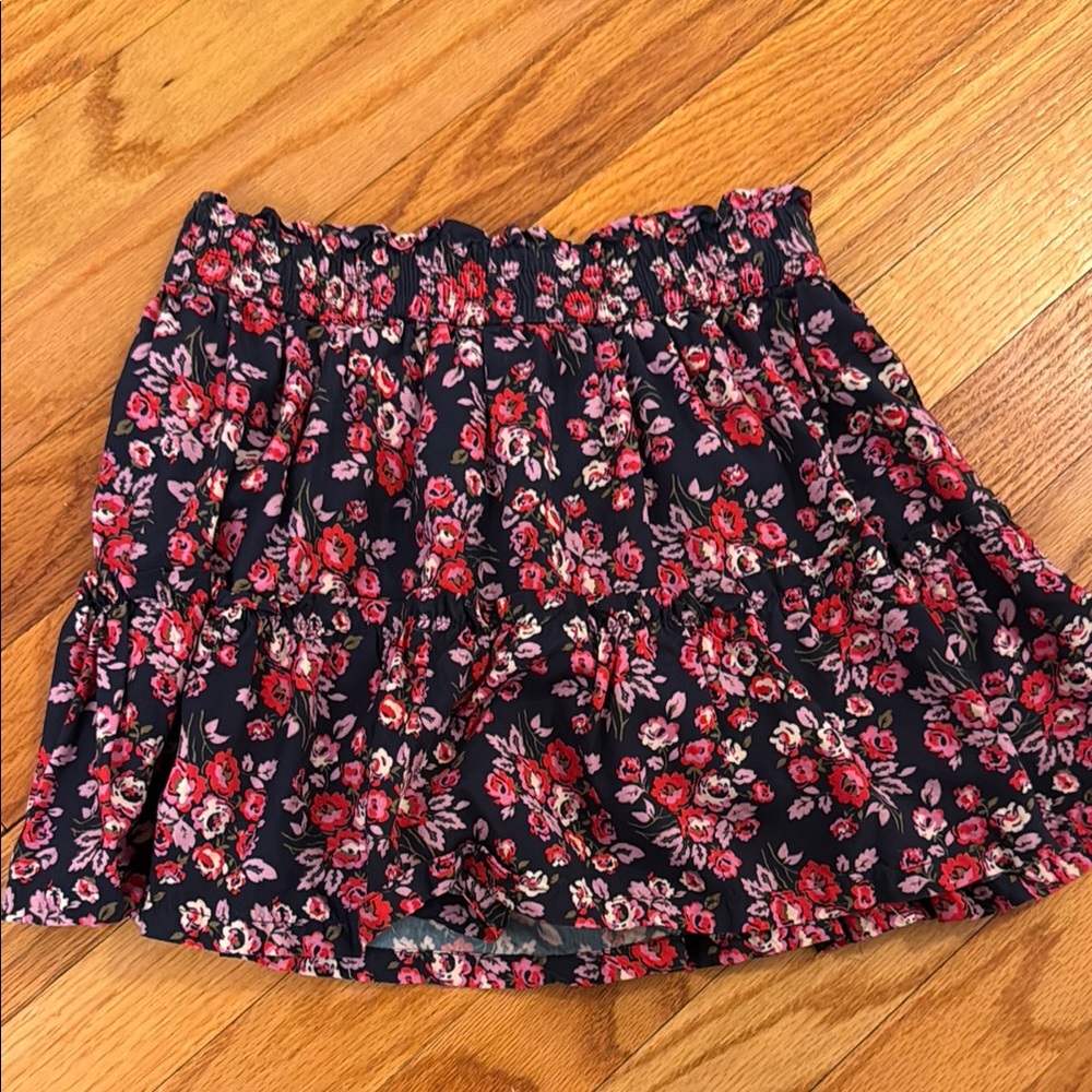 Floral Print Girl’s Skort